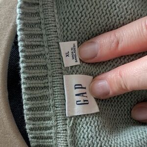 GAP Green Knit Sweater XL